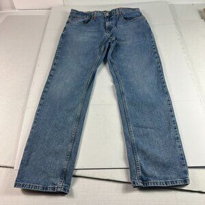 Levi's Jeans Mens 33x29* 559 Relaxed Straight Blue Faded Stretch Denim Tag 32x30